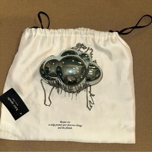 Kate Spade Shade Crystal Embellished 3d Cloud Crossbody Bag Novelty Clut…
